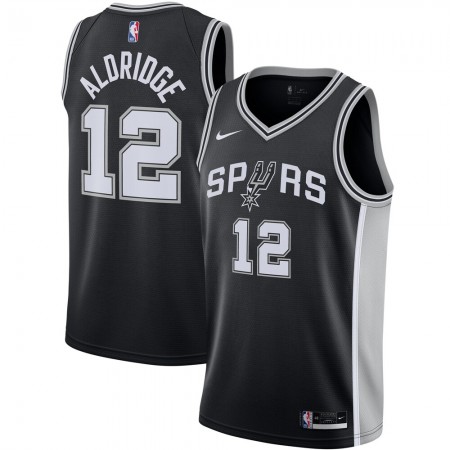 Herren NBA San Antonio Spurs Trikot LaMarcus Aldridge 12 Nike 2020-2021 Icon Edition Swingman